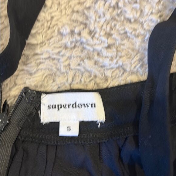 Superdown Black Halter Tank Top - Picture 2 of 4